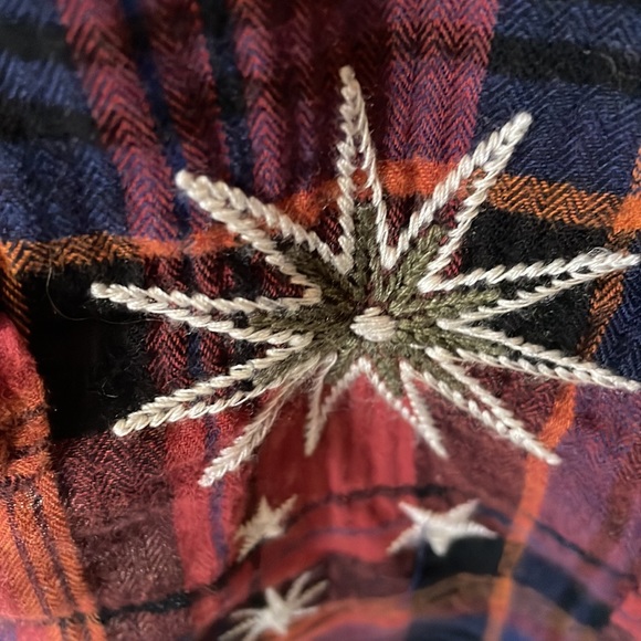 Johnny Was Workshop flannel shirt size XXS runs big - Picture 7 of 7